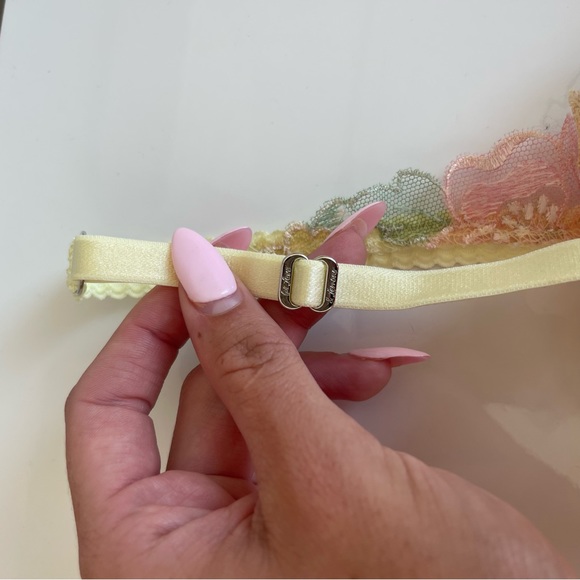 For Love & Lemons Colorful Lace Bra NWT - Picture 5 of 7